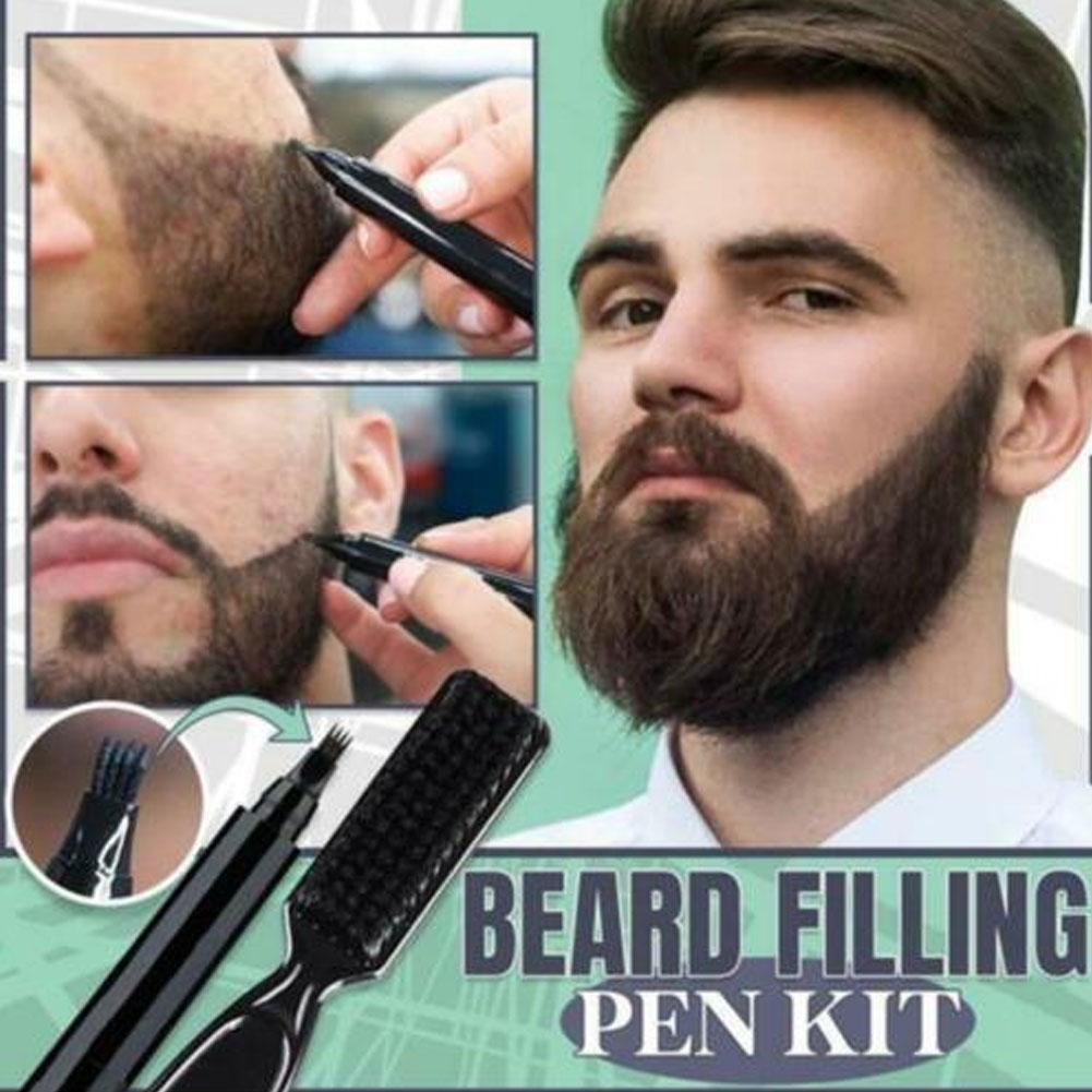 EELHOE Beard Filling Pen Kit- Perfect Beard Shaping Kit-  BIG SALE 