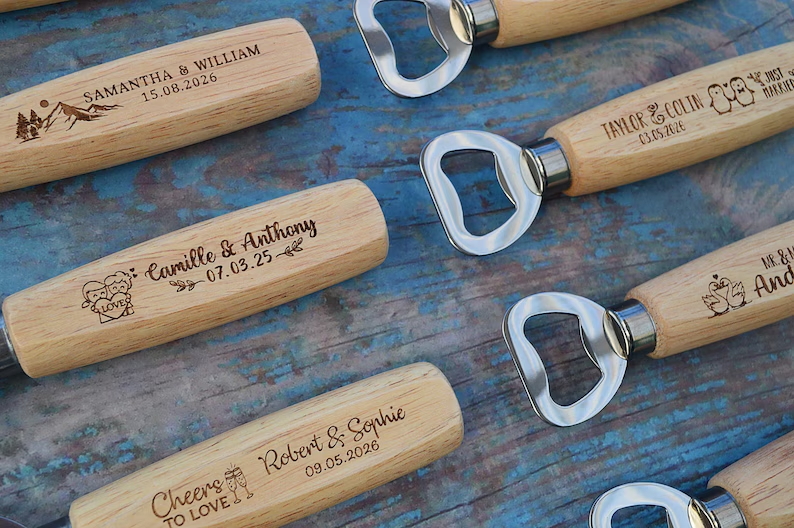 Custom Wooden Bottle Opener