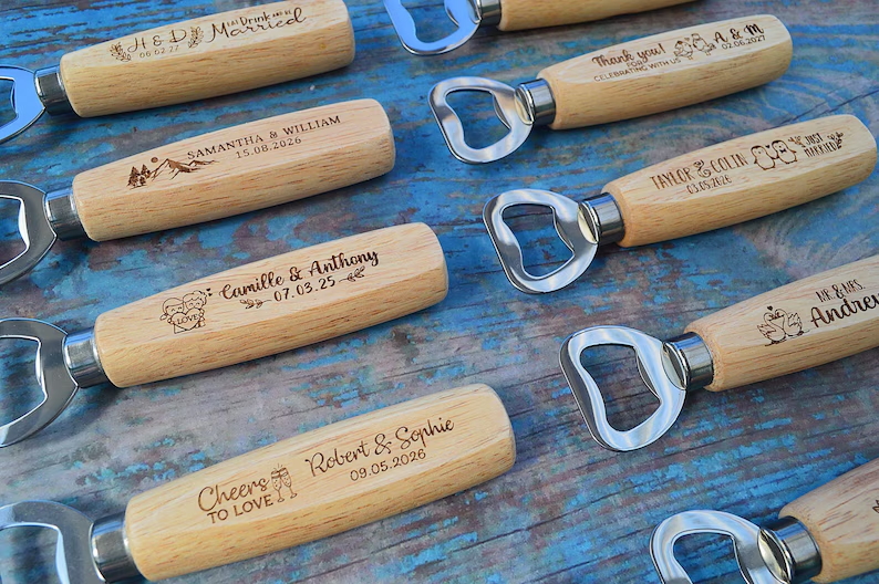 Custom Wooden Bottle Opener