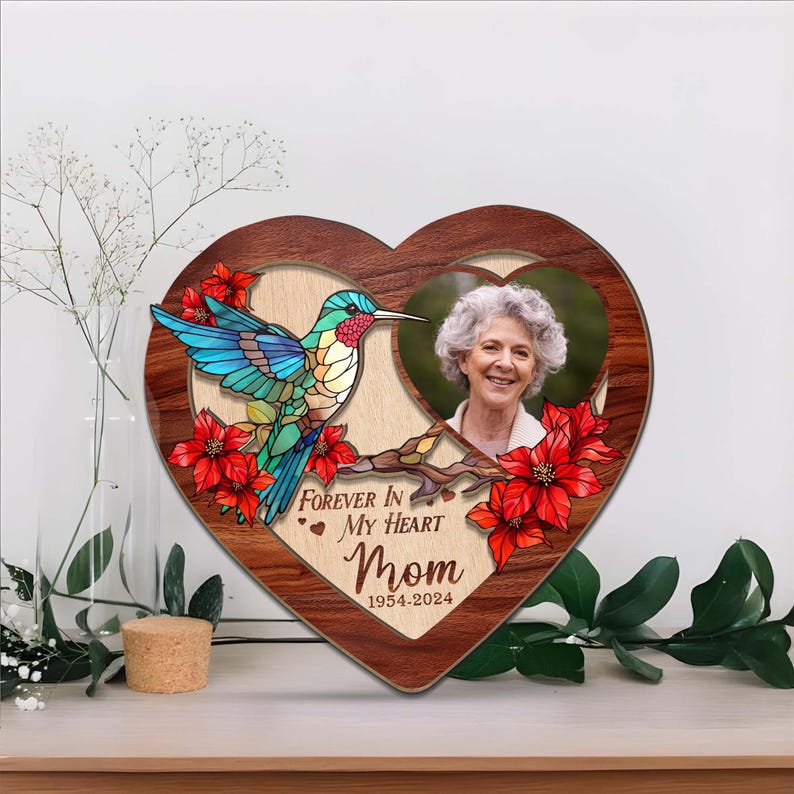 Custom Memorial Photo Car Visor Clip, Dad Picture Memorial Car Visor Clip, Loss Of Father Memorial Gift, In Loving Memory Keepsake Gifts