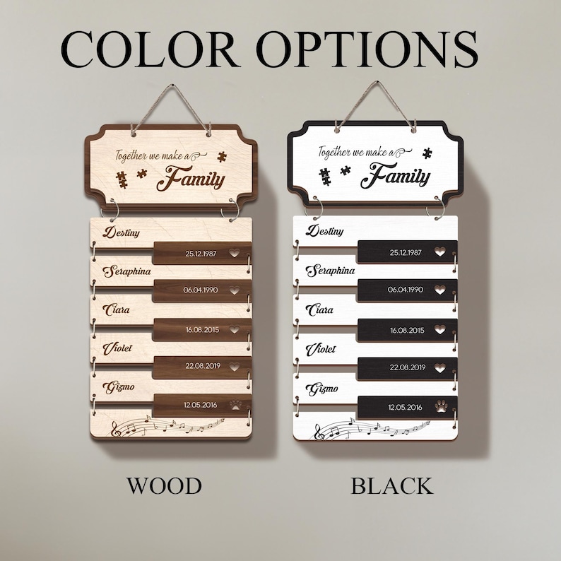 Personalized Wooden Sign, Prefect Mother's Day gift for Grandma/Mom 