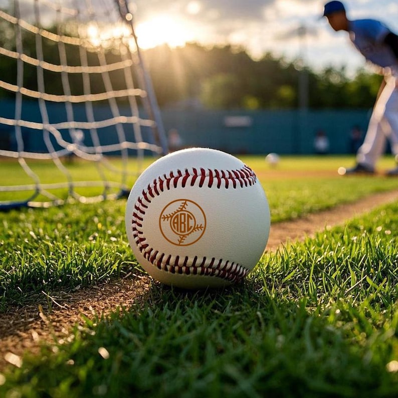 Personalized Engraved Baseball, Custom Baseball, Baseball Coach Gift, Personalized Baseball With Logo