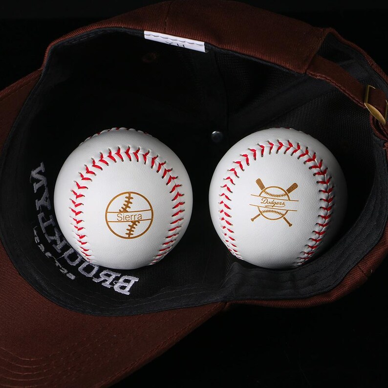 Personalized Engraved Baseball, Custom Baseball, Baseball Coach Gift, Personalized Baseball With Logo