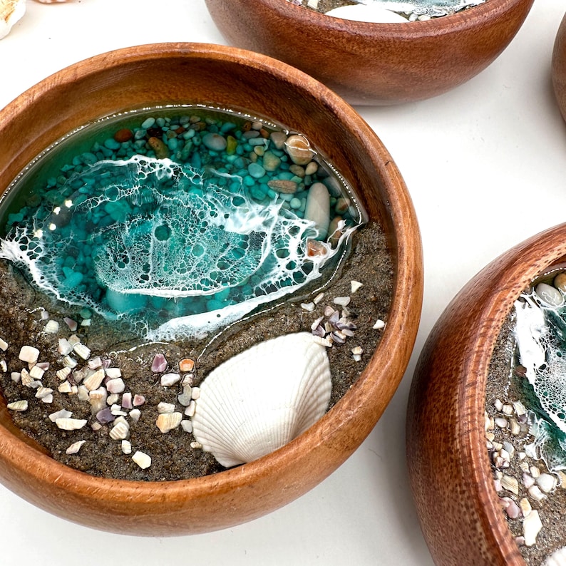 Personalized Ocean Ring Dish