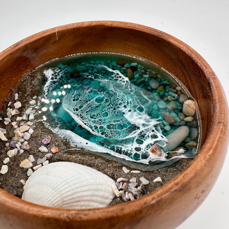 Personalized Ocean Ring Dish