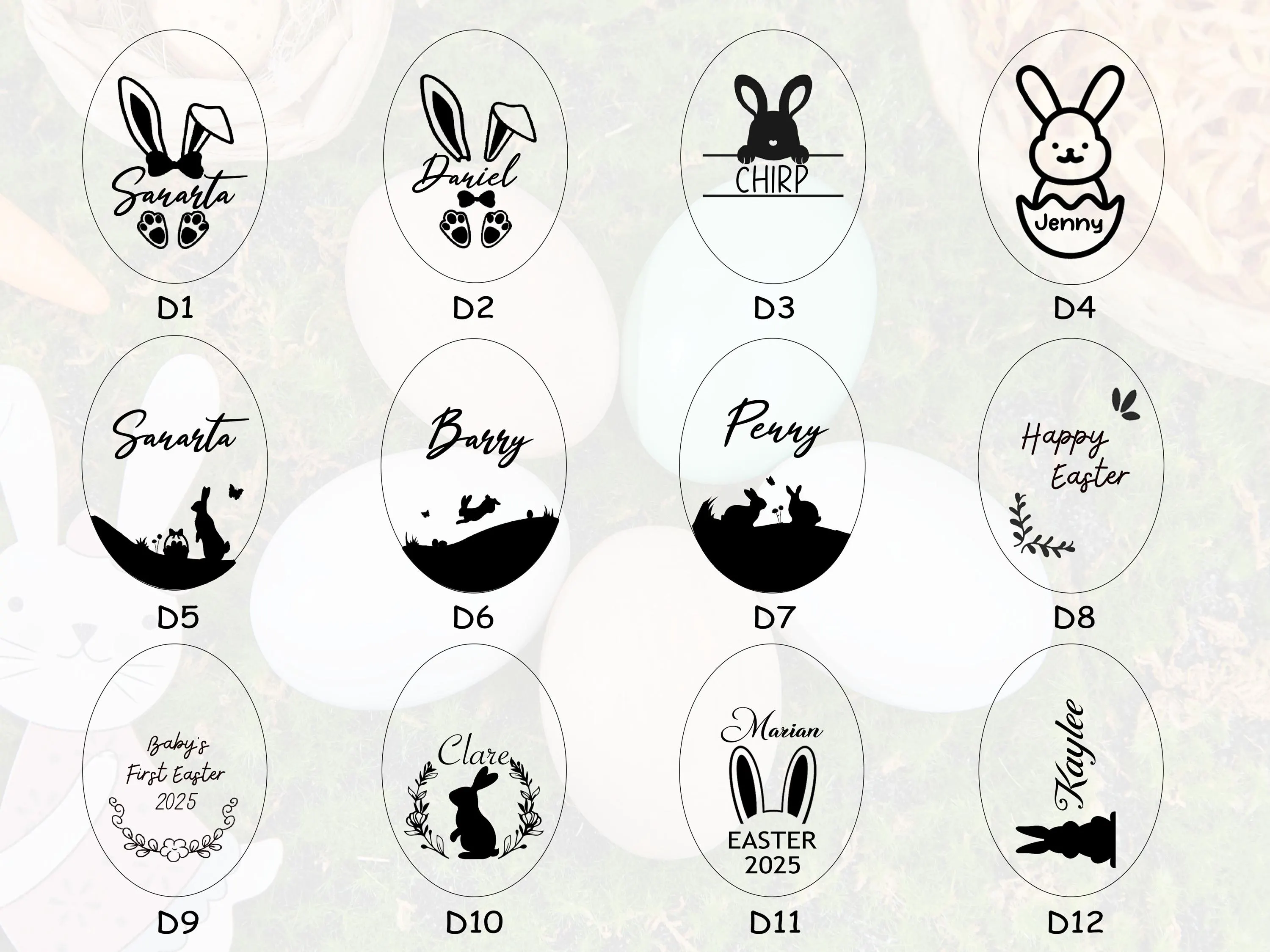 Custom Easter egg,Easter Basket Stuffers for Kids,Engraved Wood Easter Egg,Kids Custom Easter Egg,Egg Hunt,Easter Decorations,Easter Gift