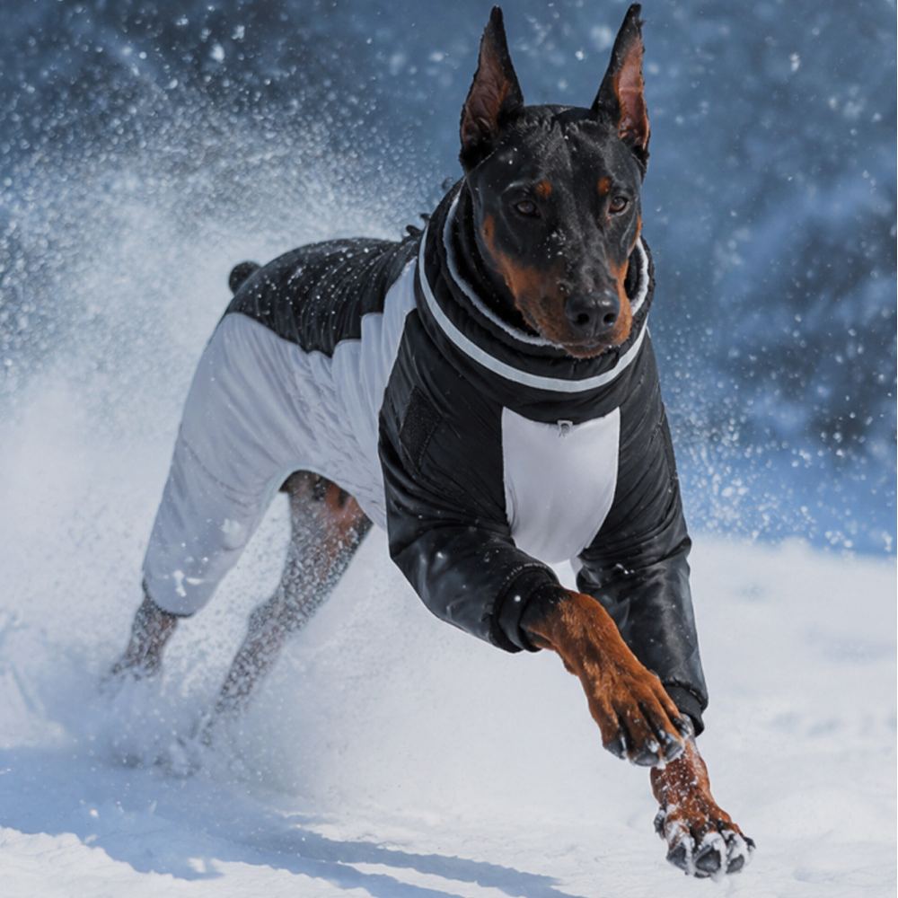 Personalized Pet Winter Warm Windproof Puffer Jacket
