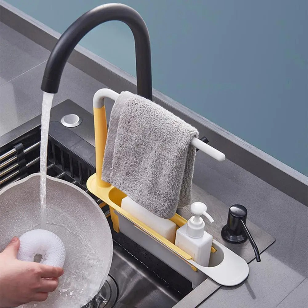 KitchenSmart|expandable kitchen sink shelf