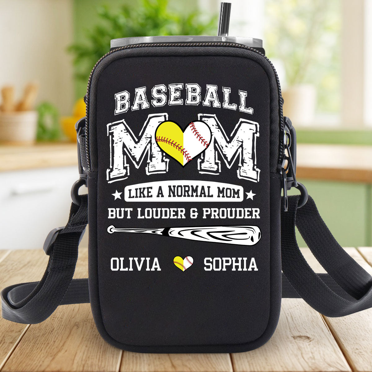 Game Day Is My Therapy - Personalized Custom Water Bottle Carrier Bag