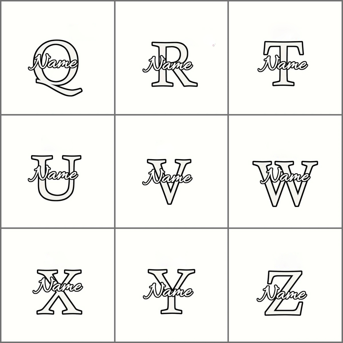 Personalized Name Letter Mirror Light