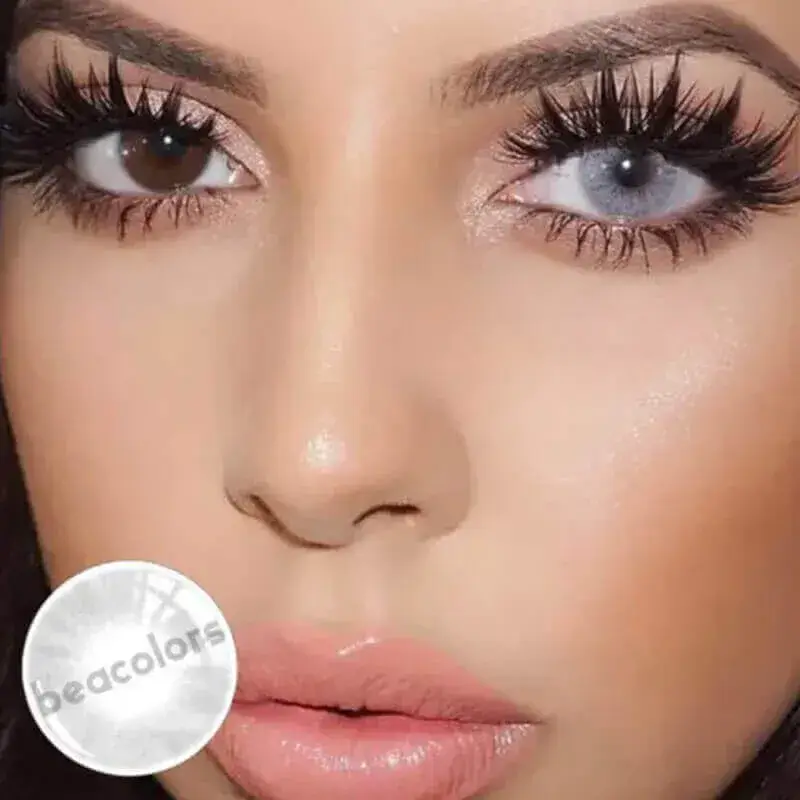Beacolors Hidrocor Ice Grey  Colored contact lenses -BEACOLORS