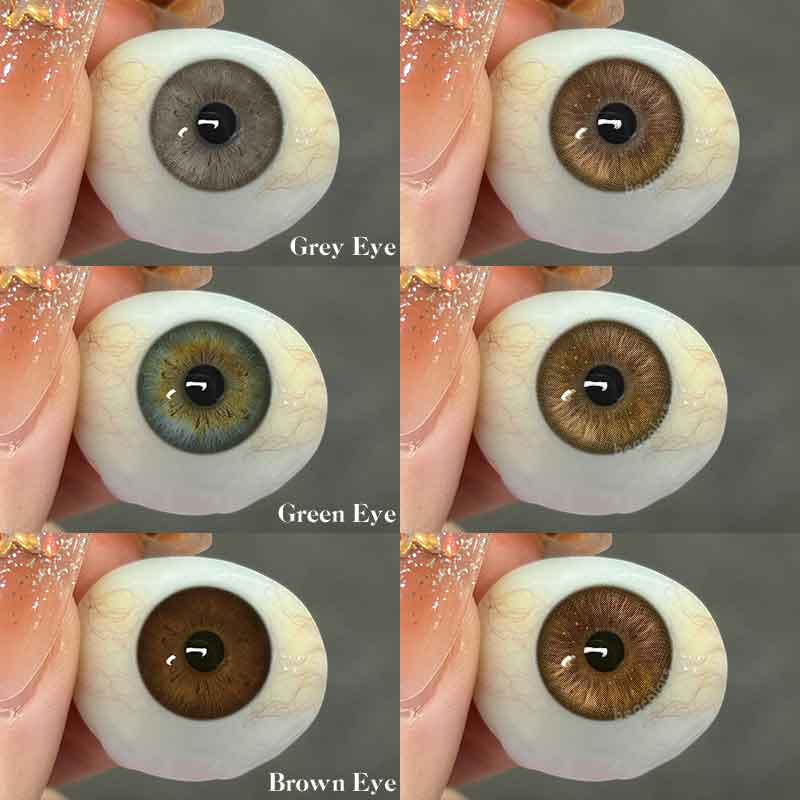 【U.S Warehous】Beacolors Misty Rose Brown Colored contact lenses -BEACOLORS