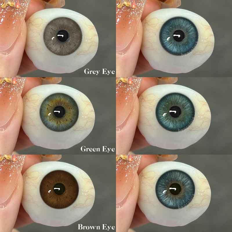 【U.S Warehouse】Beacolors Misty Rose Blue Colored contact lenses -BEACOLORS