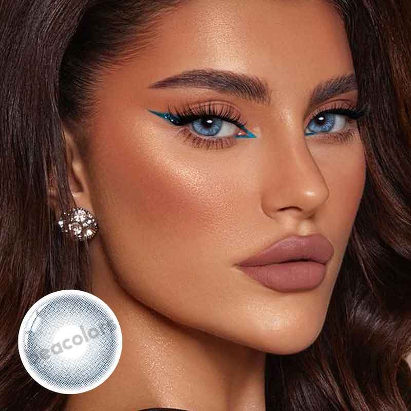 Beacolors Apex Blue Colored contact lenses -BEACOLORS