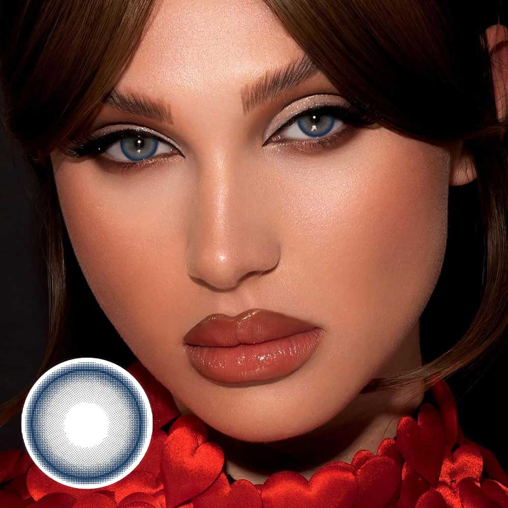 Beacolors Fog Ice Grey Colored contact lenses -BEACOLORS