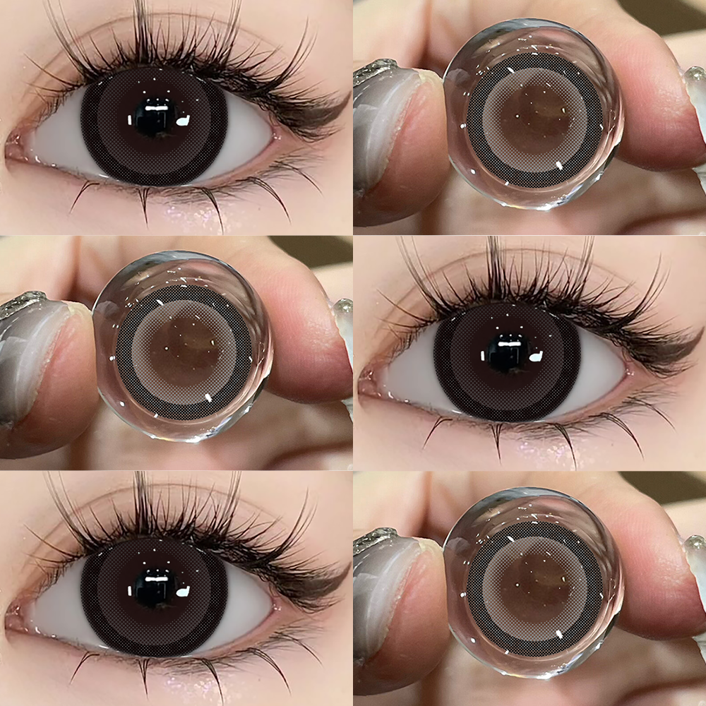 Beacolors Lollipop Gray Colored contact lenses -BEACOLORS