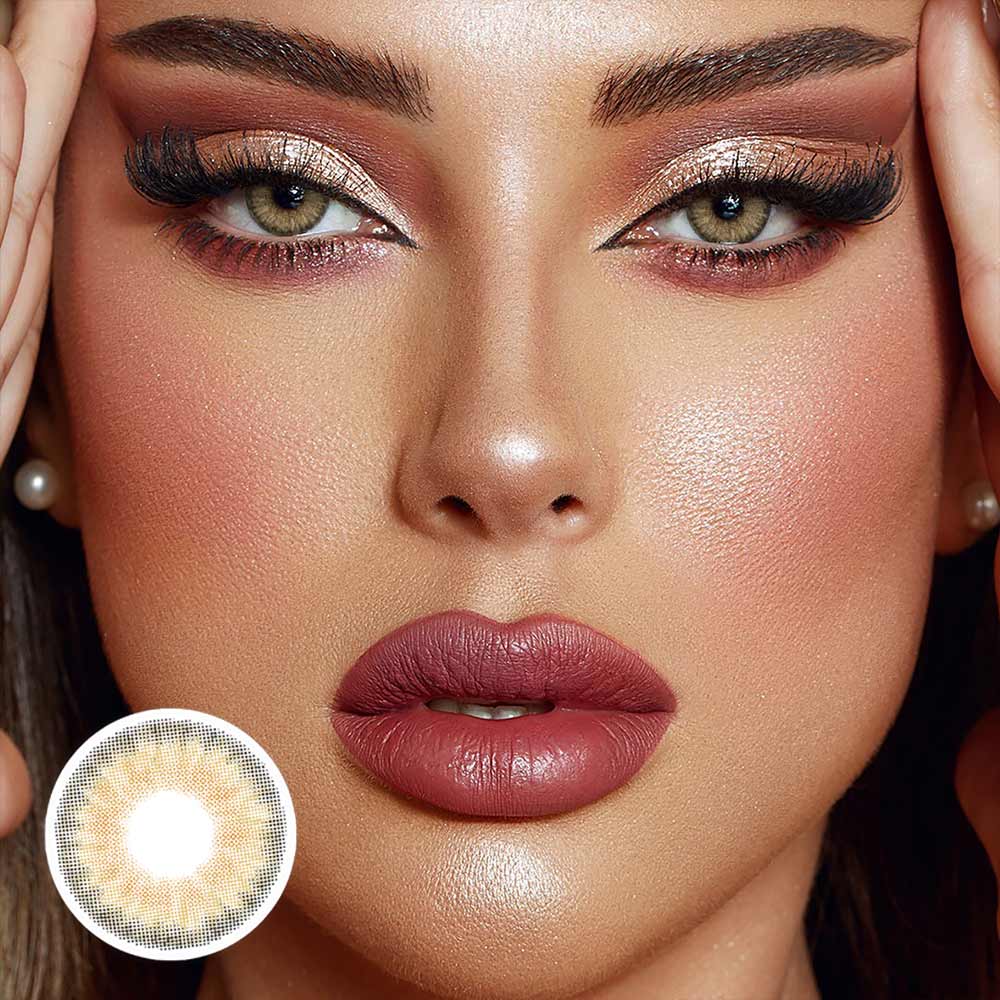 Beacolors Jubby Brown Colored contact lenses -BEACOLORS