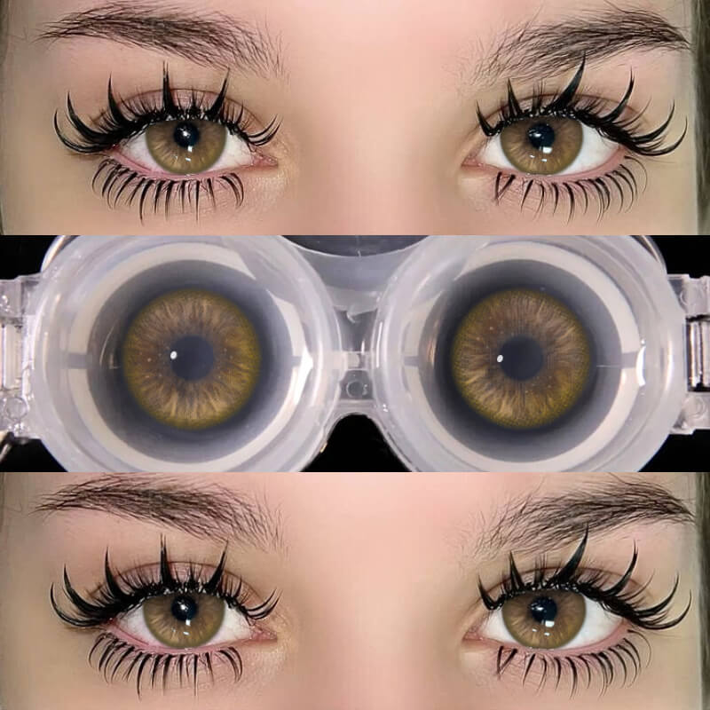 【U.S Warehous】Beacolors Misty Rose Brown Colored contact lenses -BEACOLORS