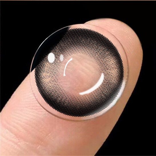 【New】Beacolors Ice crystal Brown Colored contact lenses -BEACOLORS