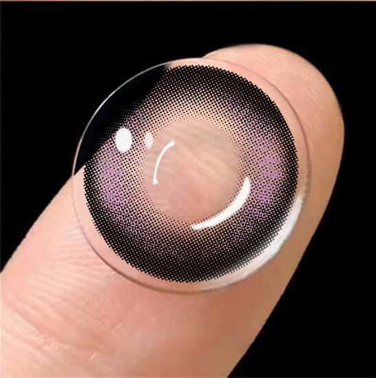 【New】Beacolors Ice crystal Purple Colored contact lenses -BEACOLORS