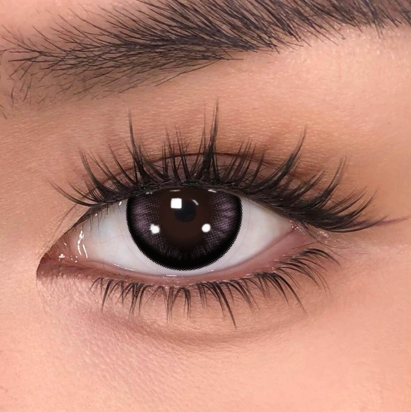 【New】Beacolors Ice crystal Purple Colored contact lenses -BEACOLORS