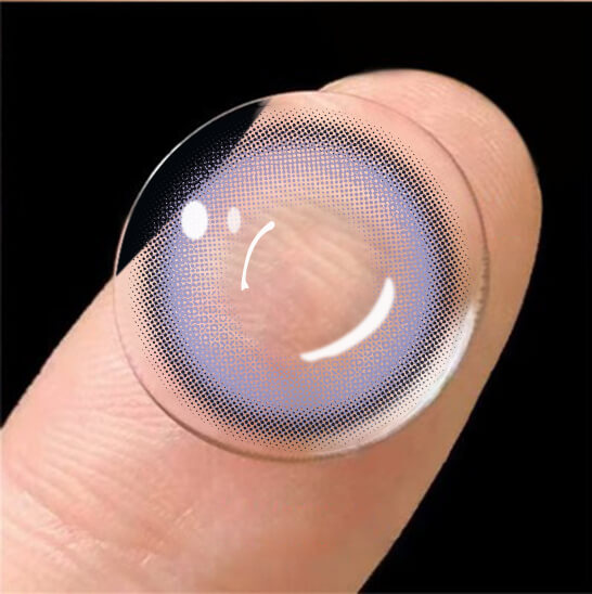 【New】Beacolors Halo Purple Colored contact lenses -BEACOLORS