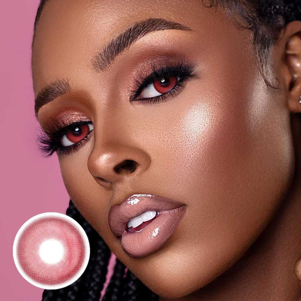 Beacolors K4 Red  Colored contact lenses -BEACOLORS