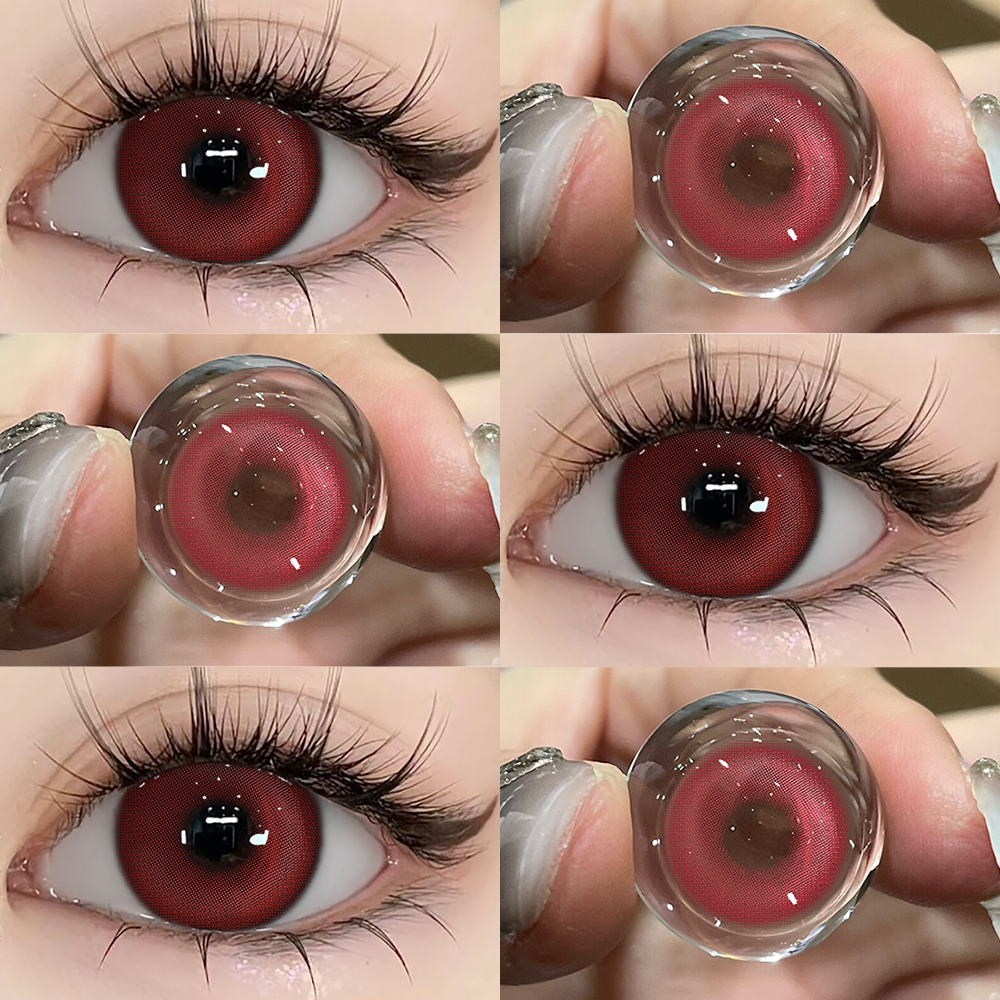 Beacolors K4 Red  Colored contact lenses -BEACOLORS