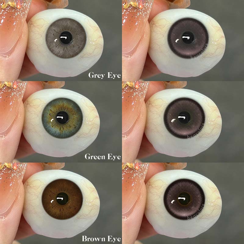 【New】1 Day 2 Pcs | Beacolors VIVIRING Pink Prescription Trial  Colored contact lenses -BEACOLORS