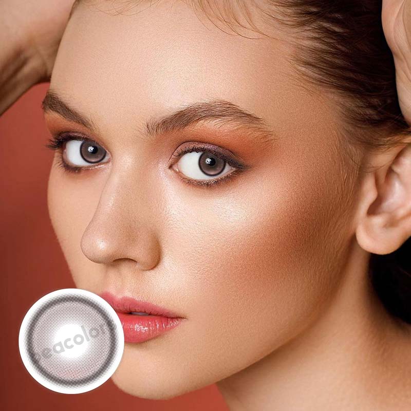 【New】1 Day 2 Pcs | Beacolors VIVIRING Pink Prescription Trial  Colored contact lenses -BEACOLORS