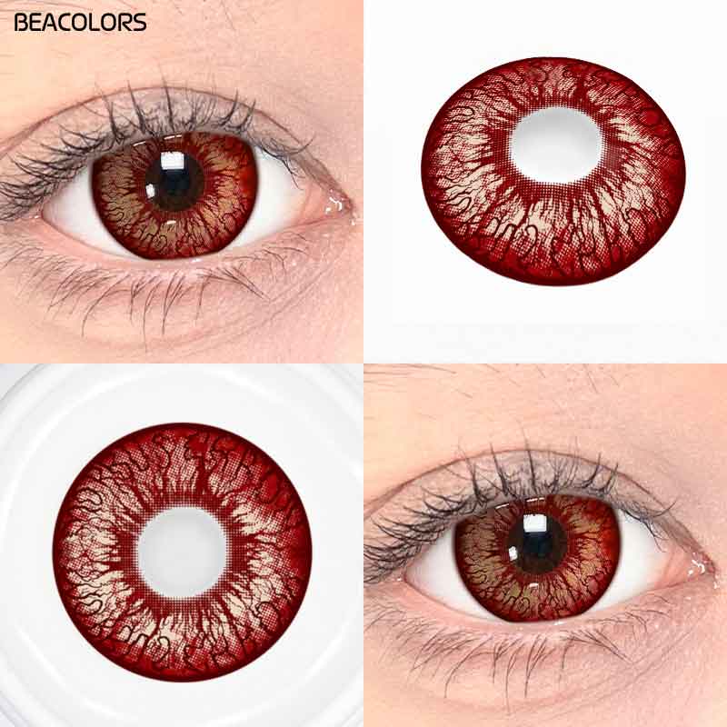【New】BeacolorsBlood Curse Red Halloween