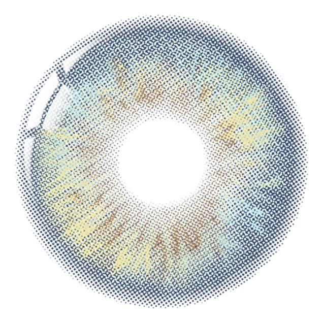 Beacolors Phuket Sandy Blue color contact lenses for dark eyes -BEACOLORS