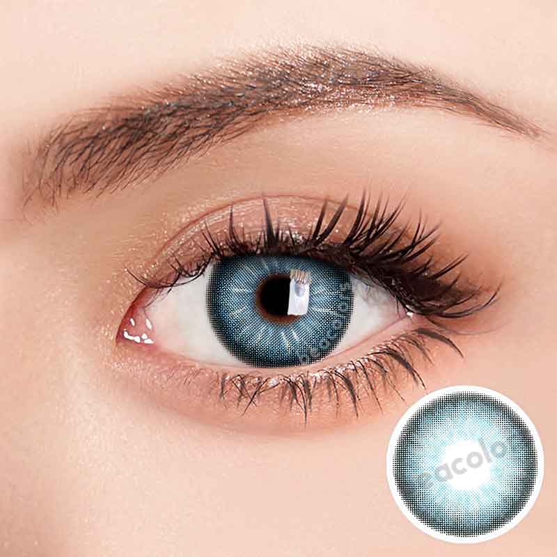 Beacolors Nanalam Blue Colored contact lenses -BEACOLORS