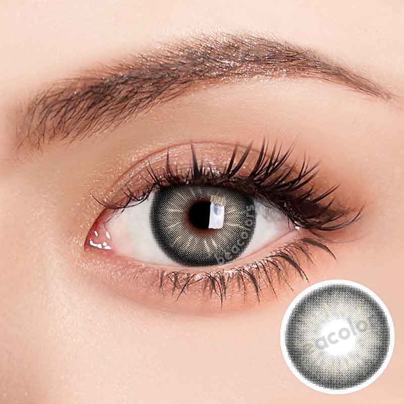 Beacolors Nanalam Gray Colored contact lenses -BEACOLORS