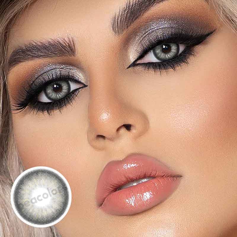 Beacolors Nanalam Gray Colored contact lenses -BEACOLORS