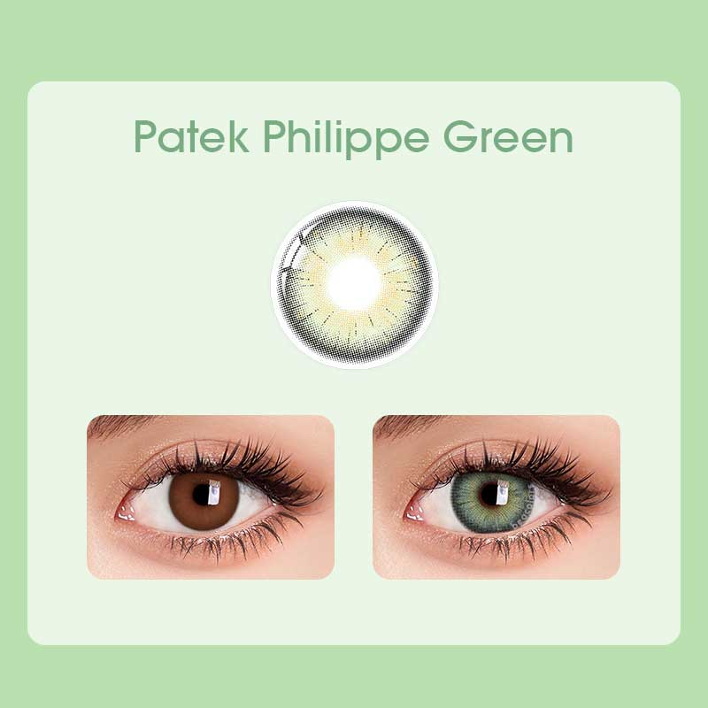 【U.S Warehouse】Beacolors Patek Philippe Green Colored contact lenses -BEACOLORS