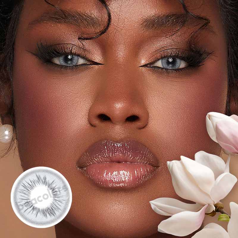 【U.S Warehouse】Beacolors Angelic Wings Heavenly Grey Colored contact lenses -BEACOLORS