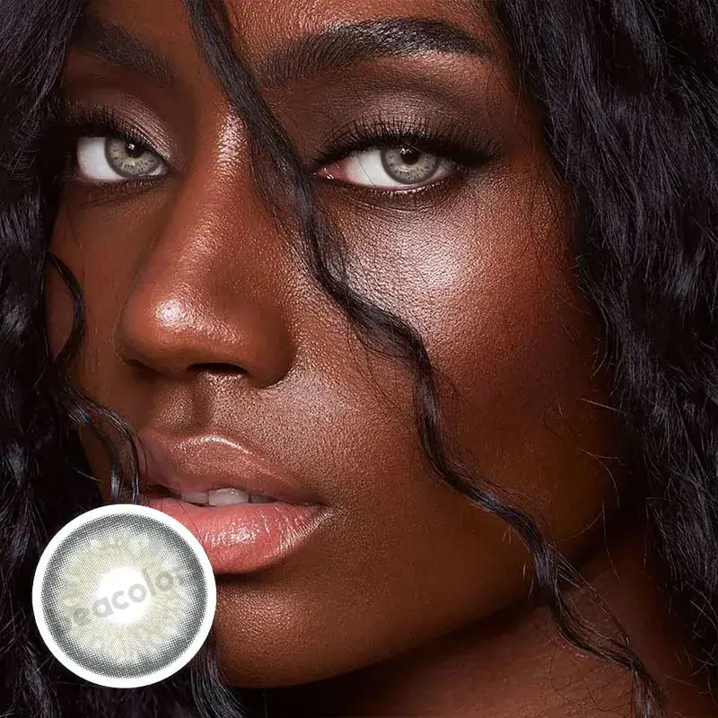 【U.S Warehouse】Beacolors Russian Girl Pro Gray  Colored contact lenses -BEACOLORS