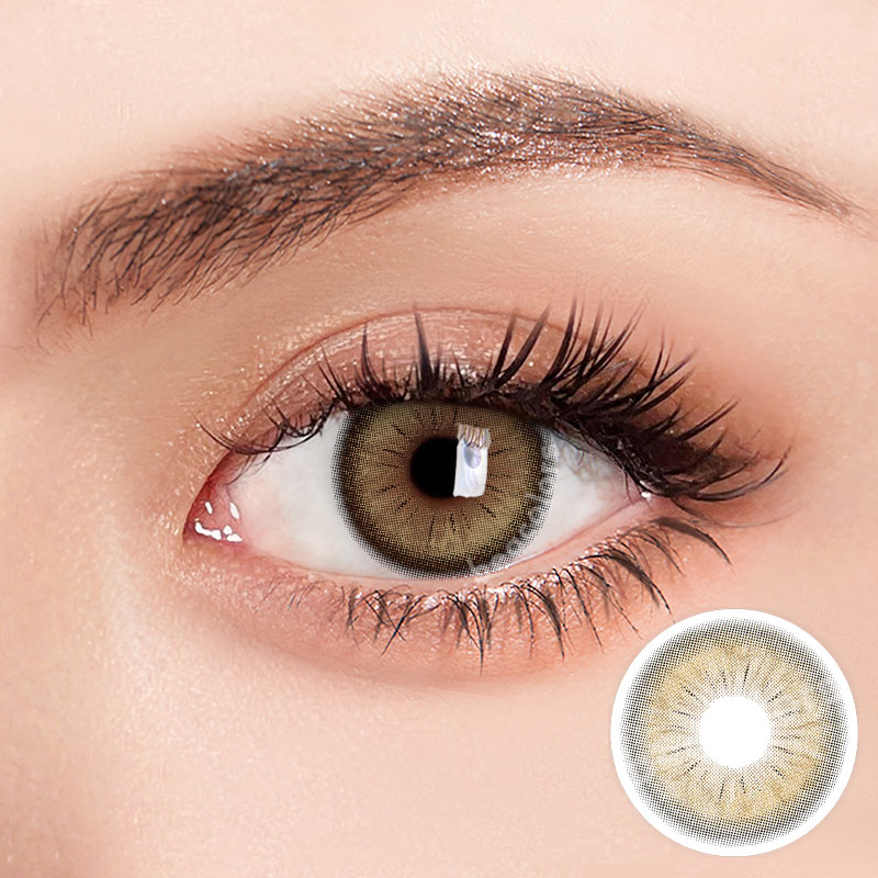 【New】Beacolors Glorious Years Amber Fantasy Colored contact lenses -BEACOLORS