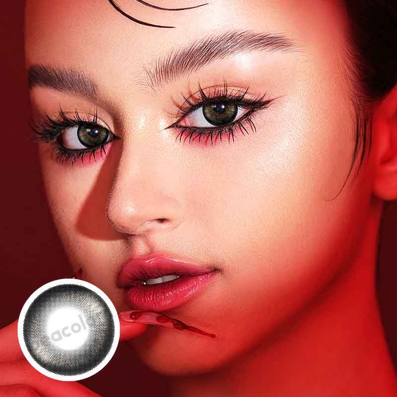 【New】Beacolors Ice crystal Brown Colored contact lenses -BEACOLORS