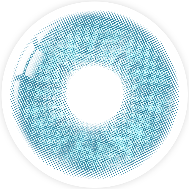 【U.S Warehouse】Beacolors Sea Blue color contact lenses for dark eyes -BEACOLORS
