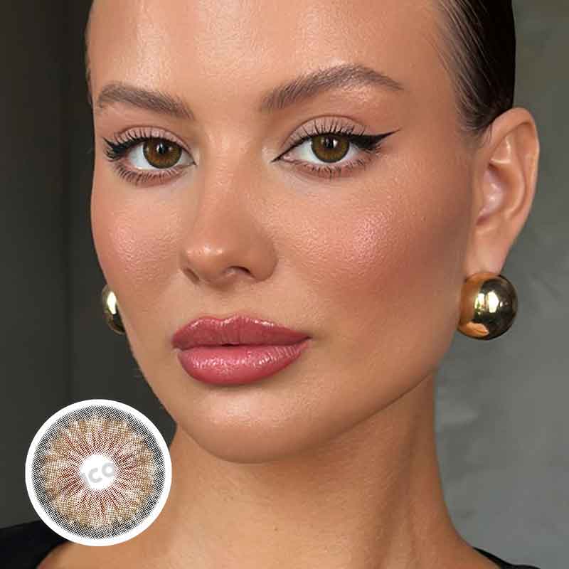 New Beacolors Cleopatra Hazel Color Contact Lenses For Dark Eyes New Beacolors Cleopatra Hazel Color Contact Lenses For Dark Eyes