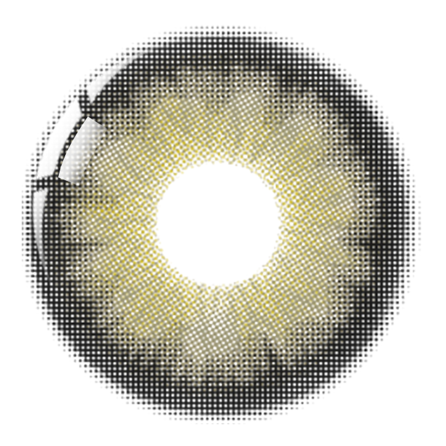 Beacolors Solan Grey color contact lenses for dark eyes -BEACOLORS