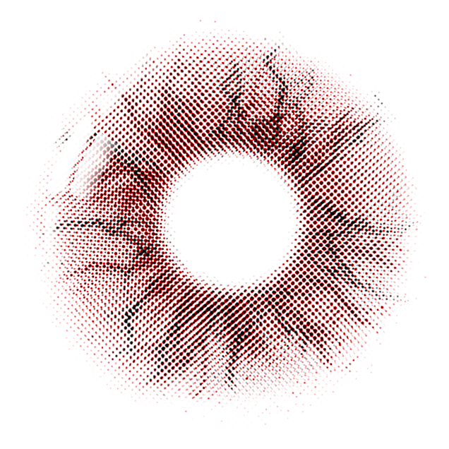 Beacolors Weird Brown color contact lenses for Halloween/Cosplay -BEACOLORS
