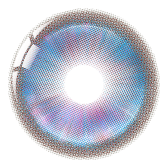 Beacolors Supernova Baby Blue color contact lenses for dark eyes -BEACOLORS