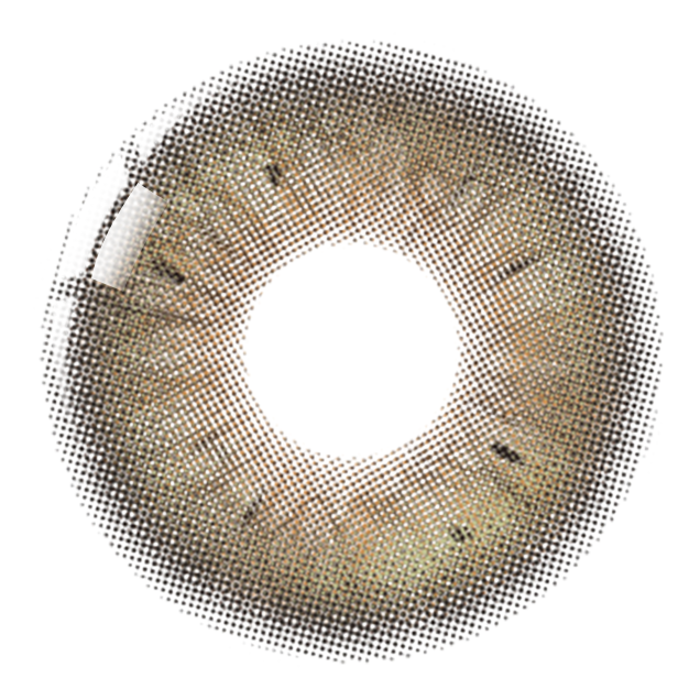 Beacolors Roselia Olive Dusk color contact lenses for dark eyes -BEACOLORS