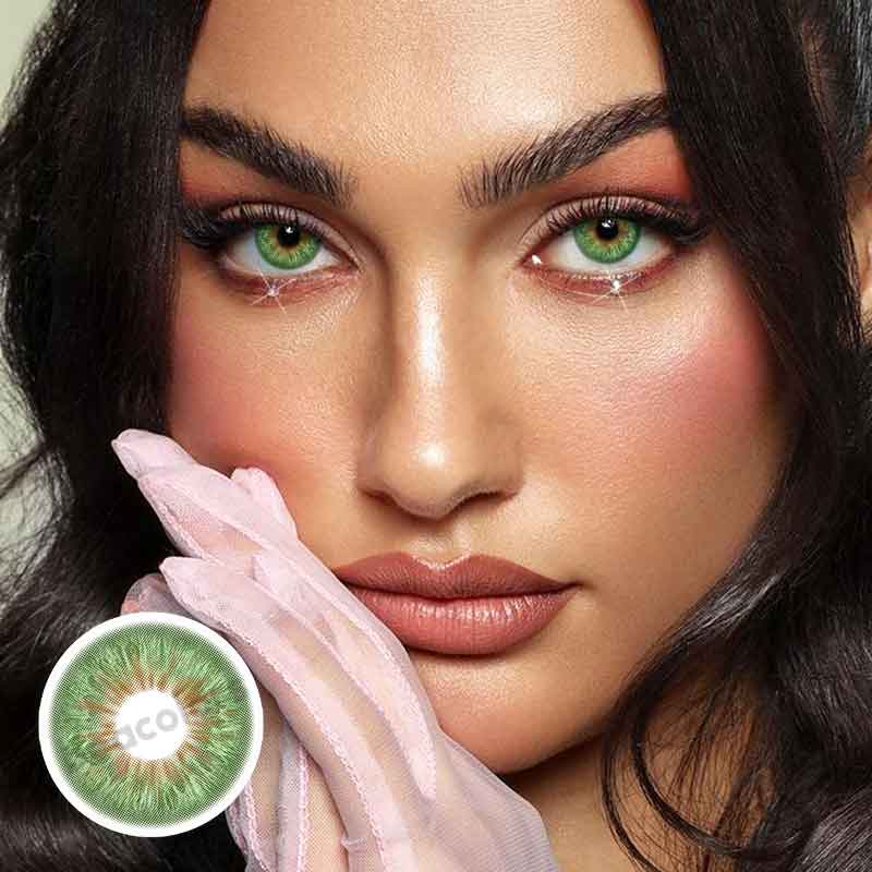Beacolors Wildness Green Snake Colored contact lenses -Shop Now!