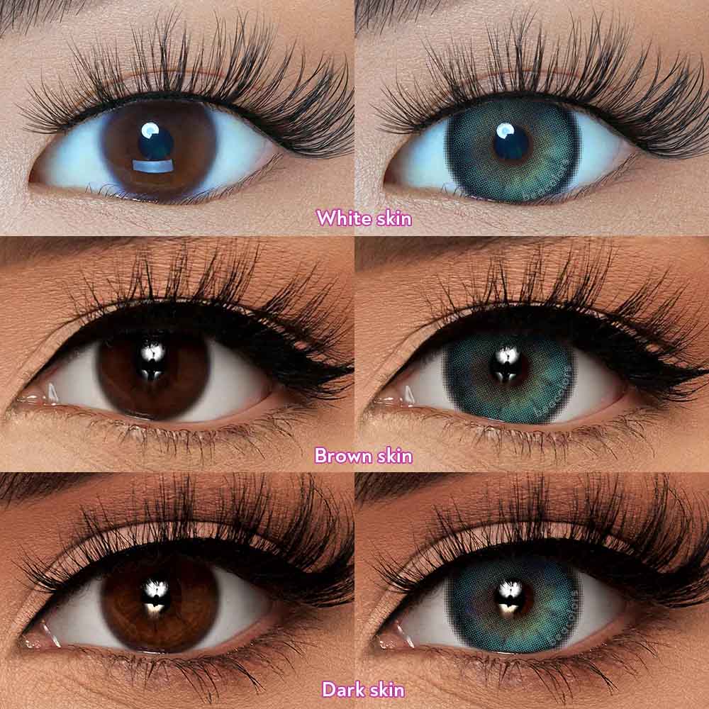 【New】Beacolors Miracle Night Emerald Spell Colored contact lenses -BEACOLORS