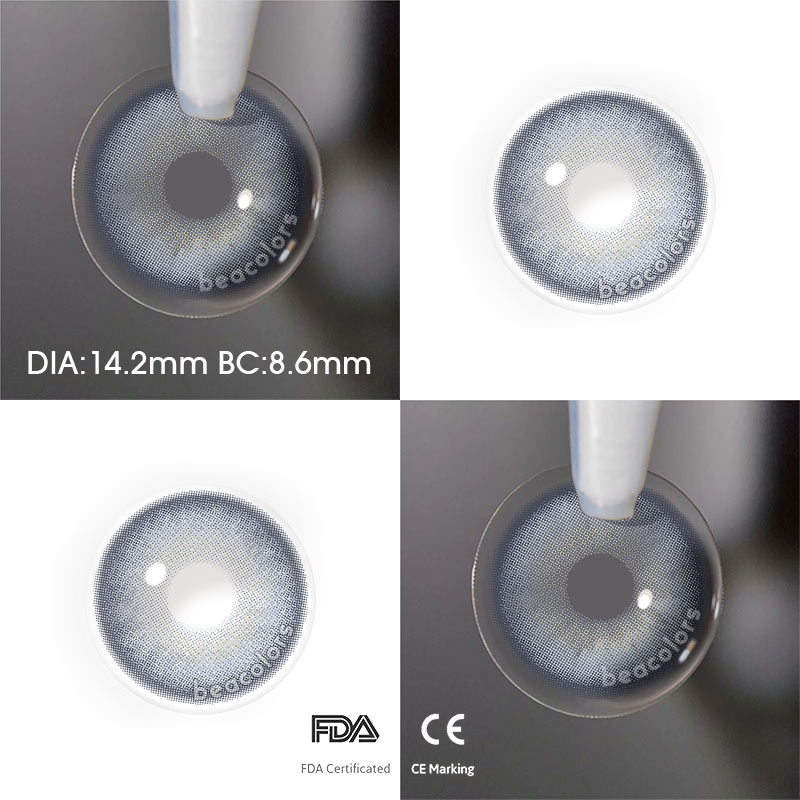 【New】Beacolors Miracle Night Violet Mirage Colored contact lenses -BEACOLORS