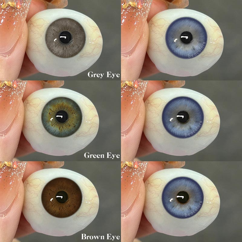 【New】Beacolors Miracle Night Violet Mirage Colored contact lenses -BEACOLORS